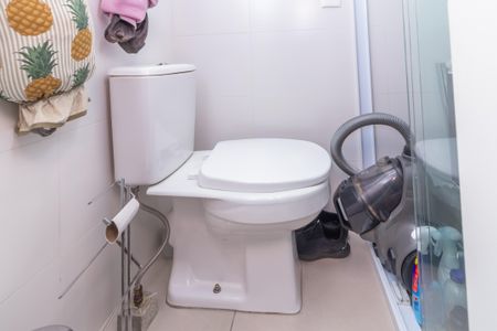 Apartamento à venda com 132m², 3 quartos e 2 vagasBanheiro de Serviço