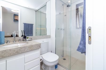 Apartamento à venda com 132m², 3 quartos e 2 vagasBanheiro da Suíte 2