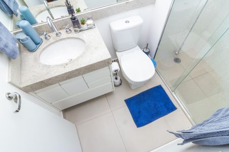 Apartamento à venda com 132m², 3 quartos e 2 vagasBanheiro da Suíte 2