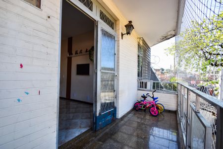 Varanda da Sala de apartamento à venda com 3 quartos, 205m² em Jacaré, Rio de Janeiro
