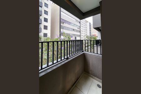 Varanda de apartamento para alugar com 1 quarto, 24m² em Bela Vista, São Paulo