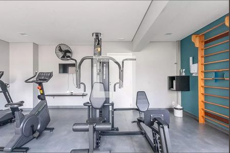 Apartamento à venda com 31m², 1 quarto e sem vaga Apartamento à venda com 31m², 1 quarto e sem vagaÁrea comum - Academia