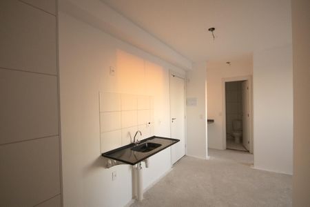 Apartamento para alugar com 36m², 2 quartos e 1 vaga Apartamento para alugar com 36m², 2 quartos e 1 vagaCozinha e Área de Serviço