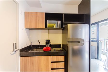 Studio para alugar com 25m², 1 quarto e sem vaga Studio para alugar com 25m², 1 quarto e sem vagaCozinha