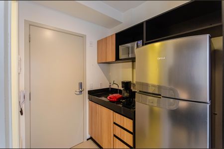 Studio para alugar com 25m², 1 quarto e sem vaga Studio para alugar com 25m², 1 quarto e sem vagaCozinha