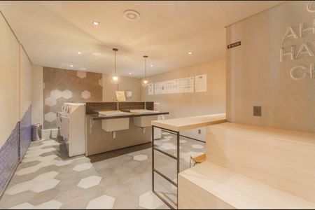 Studio para alugar com 25m², 1 quarto e sem vaga Studio para alugar com 25m², 1 quarto e sem vagaÁrea comum - Lavanderia