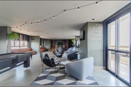 Studio para alugar com 25m², 1 quarto e sem vaga Studio para alugar com 25m², 1 quarto e sem vagaÁrea comum - Salão de festas