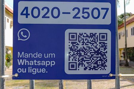 Casa de condomínio para alugar com 112m², 3 quartos e 2 vagas Casa de condomínio para alugar com 112m², 3 quartos e 2 vagasPlaca