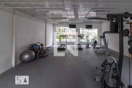 Apartamento à venda com 37m², 1 quarto e 2 vagas Apartamento à venda com 37m², 1 quarto e 2 vagasÁrea comum - Academia