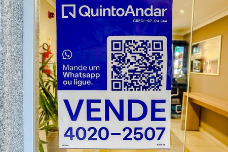 Apartamento à venda com 33m², 1 quarto e sem vagaPlaquinha