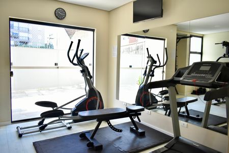 Studio à venda com 38m², 0 quarto e 1 vaga Studio à venda com 38m², 0 quarto e 1 vagaÁrea comum - Academia