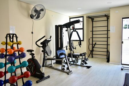 Studio à venda com 38m², 0 quarto e 1 vaga Studio à venda com 38m², 0 quarto e 1 vagaÁrea comum - Academia