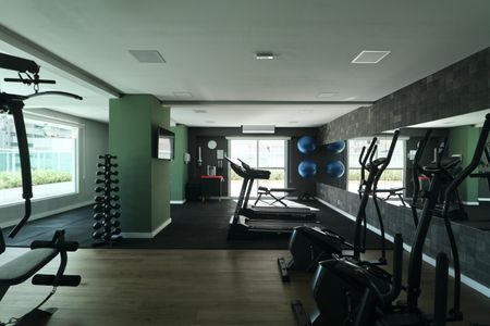 Apartamento para alugar com 89m², 3 quartos e 2 vagas Apartamento para alugar com 89m², 3 quartos e 2 vagasÁrea comum Academia