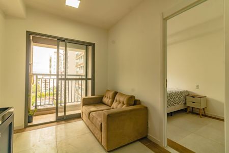 Sala/Cozinha de apartamento para alugar com 1 quarto, 40m² em Jardim Prudência, São Paulo
