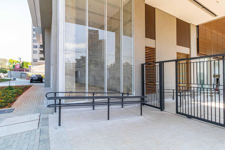 Studio para alugar com 31m², 1 quarto e 1 vaga Studio para alugar com 31m², 1 quarto e 1 vagaFachada e portaria