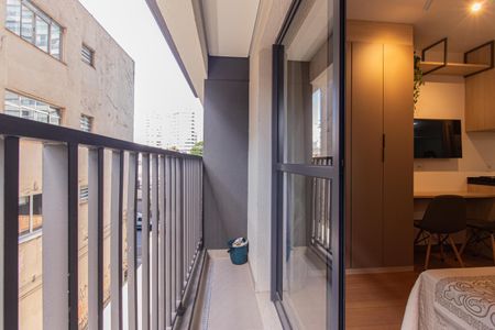 Apartamento à venda com 23m², 1 quarto e sem vagaVaranda