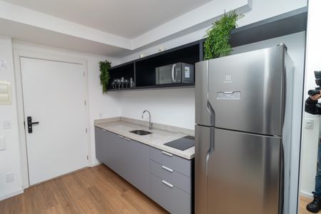 Studio para alugar com 31m², 1 quarto e sem vaga Studio para alugar com 31m², 1 quarto e sem vagaCozinha