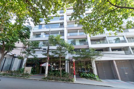 Studio para alugar com 31m², 1 quarto e sem vaga Studio para alugar com 31m², 1 quarto e sem vagaFachada
