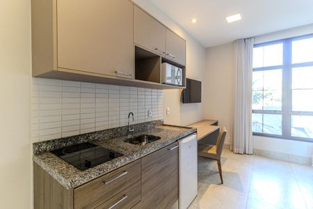 Studio à venda com 29m², 1 quarto e sem vagaCozinha