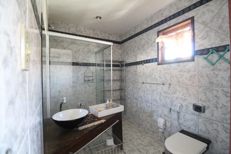 Casa de condomínio para alugar com 160m², 3 quartos e 2 vagasBanheiro da suíte 3