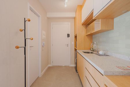 Studio à venda com 26m², 1 quarto e sem vagaCozinha