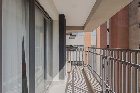 Studio à venda com 26m², 1 quarto e sem vagaVaranda