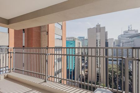 Studio à venda com 26m², 1 quarto e sem vagaVaranda