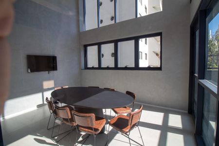 Studio para alugar com 29m², 1 quarto e sem vaga Studio para alugar com 29m², 1 quarto e sem vagaÁrea comum - Sala de Reunião