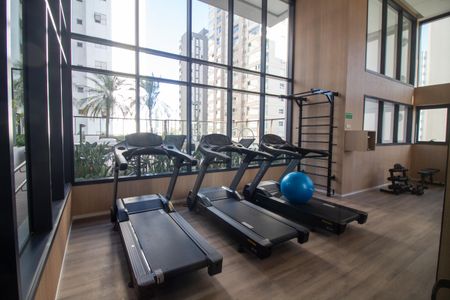 Studio para alugar com 29m², 1 quarto e sem vaga Studio para alugar com 29m², 1 quarto e sem vagaÁrea comum - Academia