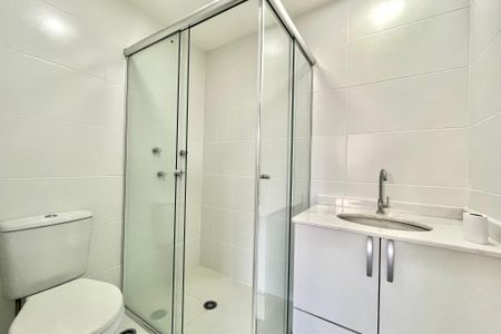 Studio à venda com 26m², 1 quarto e sem vaga Studio à venda com 26m², 1 quarto e sem vagaBanheiro
