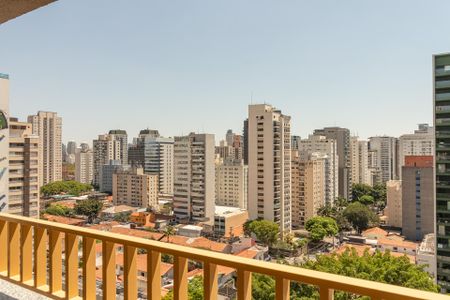 Vista da Sacada de apartamento para alugar com 1 quarto, 27m² em Vila Olímpia, São Paulo