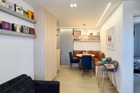 Sala de apartamento à venda com 2 quartos, 53m² em Paulicéia, São Bernardo do Campo