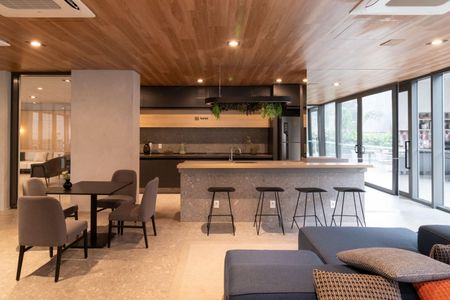 Apartamento para alugar com 23m², 1 quarto e sem vagaÁrea comum - Salão de festas