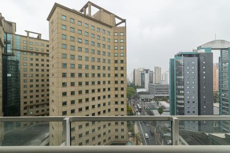 Varanda da Sala de apartamento para alugar com 2 quartos, 66m² em Indianópolis, São Paulo