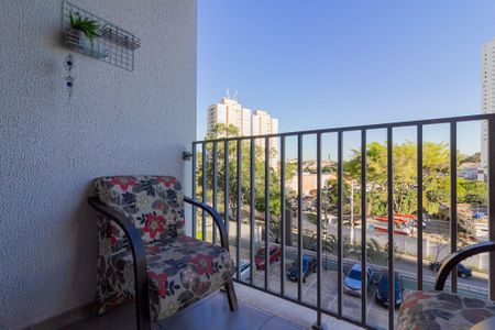 Apartamento à venda com 61m², 2 quartos e 1 vagaVaranda