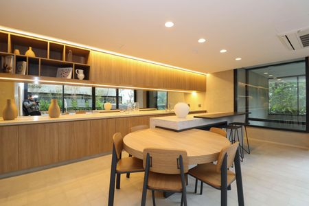 Studio à venda com 24m², 1 quarto e sem vaga Studio à venda com 24m², 1 quarto e sem vagaÁrea gourmet