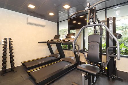 Studio à venda com 24m², 1 quarto e sem vaga Studio à venda com 24m², 1 quarto e sem vagaÁrea comum - Academia