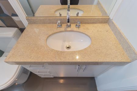 Apartamento à venda com 134m², 3 quartos e 2 vagasDetalhe Banheiro - Social