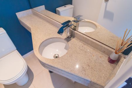 Apartamento à venda com 134m², 3 quartos e 2 vagasDetalhe - Lavabo