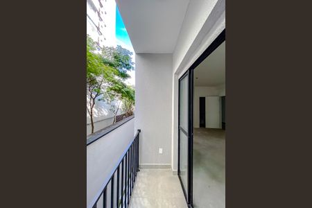 Studio à venda com 44m², 1 quarto e sem vagaVaranda
