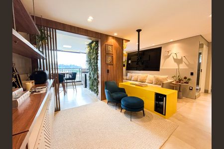 Apartamento à venda com 84m², 2 quartos e 2 vagasSala de estar