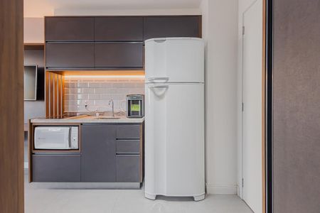 Studio à venda com 27m², 1 quarto e sem vagaCozinha