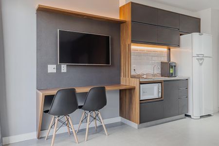 Studio à venda com 27m², 1 quarto e sem vagaCozinha