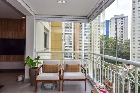 Varanda de apartamento à venda com 2 quartos, 87m² em Vila Andrade, São Paulo