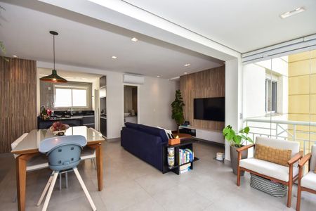Sala de apartamento à venda com 2 quartos, 87m² em Vila Andrade, São Paulo