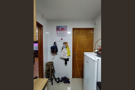 Apartamento à venda com 67m², 2 quartos e 1 vagaCozinha e entrada de serviço