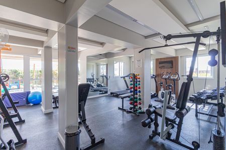 Apartamento para alugar com 48m², 2 quartos e 1 vaga Apartamento para alugar com 48m², 2 quartos e 1 vagaÁrea comum - Academia