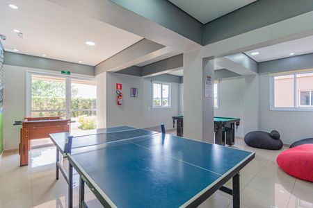 Apartamento para alugar com 48m², 2 quartos e 1 vaga Apartamento para alugar com 48m², 2 quartos e 1 vagaÁrea comum - Salão de jogos
