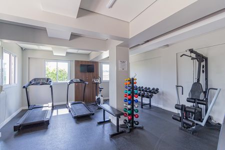 Apartamento para alugar com 48m², 2 quartos e 1 vaga Apartamento para alugar com 48m², 2 quartos e 1 vagaÁrea comum - Academia