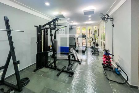 Apartamento para alugar com 55m², 1 quarto e 1 vaga Apartamento para alugar com 55m², 1 quarto e 1 vagaÁrea comum - Academia